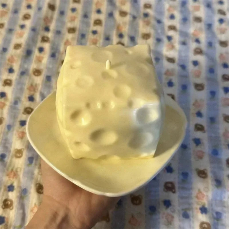 *-*Jumbo Cheese Cube Stress Ball