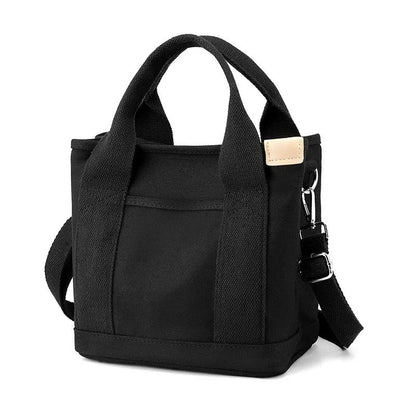 Canvas Crossbody Bag with Adjustable Strap
