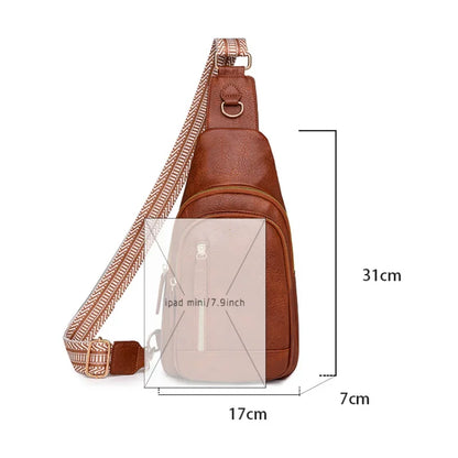 High Quality Sling Bag PU Leather Crossbody