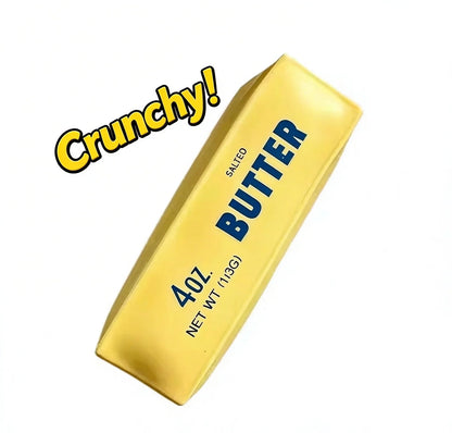 Crunchy Butter Stick Squishy Stress Ball. Great for Hand Exercises