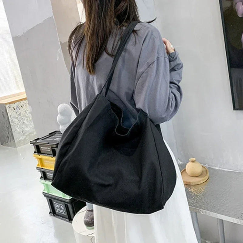 Casual Large Capacity Canvas Totes High Quality