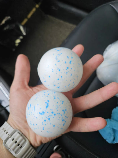 Needoh Snow Ball Crunch Squishy Fidget, Sensory Toy, Anxiety Relief Stress Ball