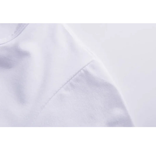 FUN FACT I DON'T CARE  T Shirt Short Sleeve Round Neck Loose Casual Various colors