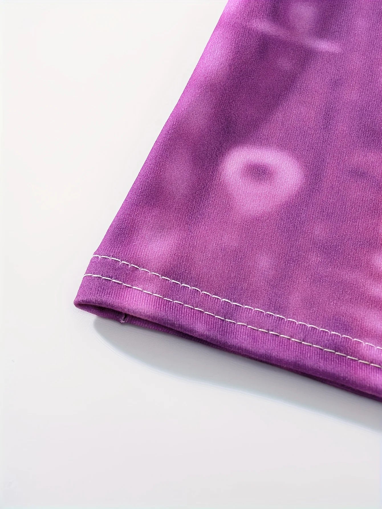 Printed Purple Pink Blue Paisley Spaghetti Strap Maxi Dress sizes to 2XL