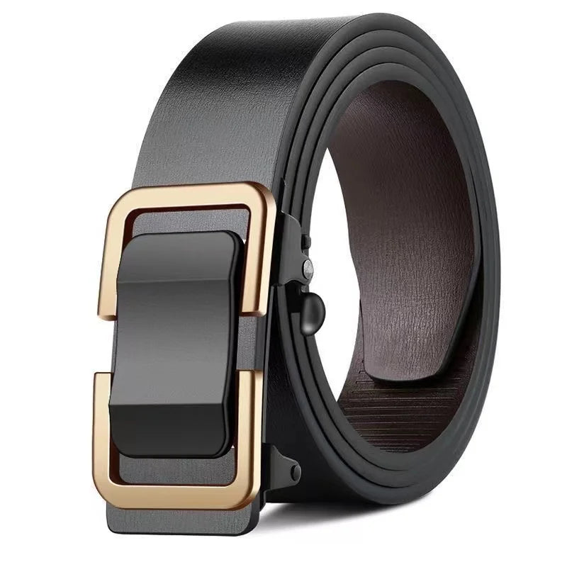 Plus sizes to 51 inches (130 cm). Hidden Headphone Jack, Quality Belts of Genuine Luxury Leather in Brown and Black