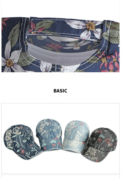 35 Designs of Boho Washed Denim Baseball Caps