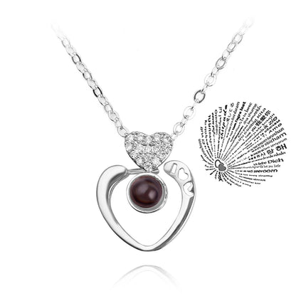 100 Languages I Love You Projection Pendant. In 33 different designs