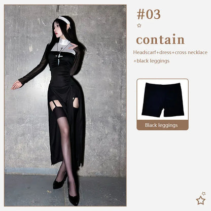 Halloween Sexy Nun Costume