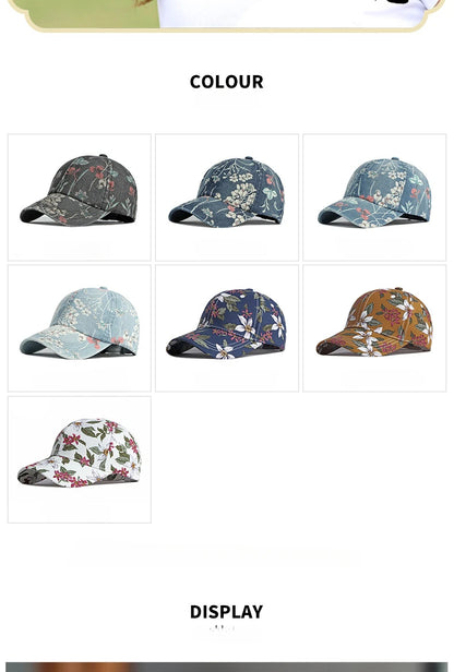 35 Designs of Boho Washed Denim Baseball Caps