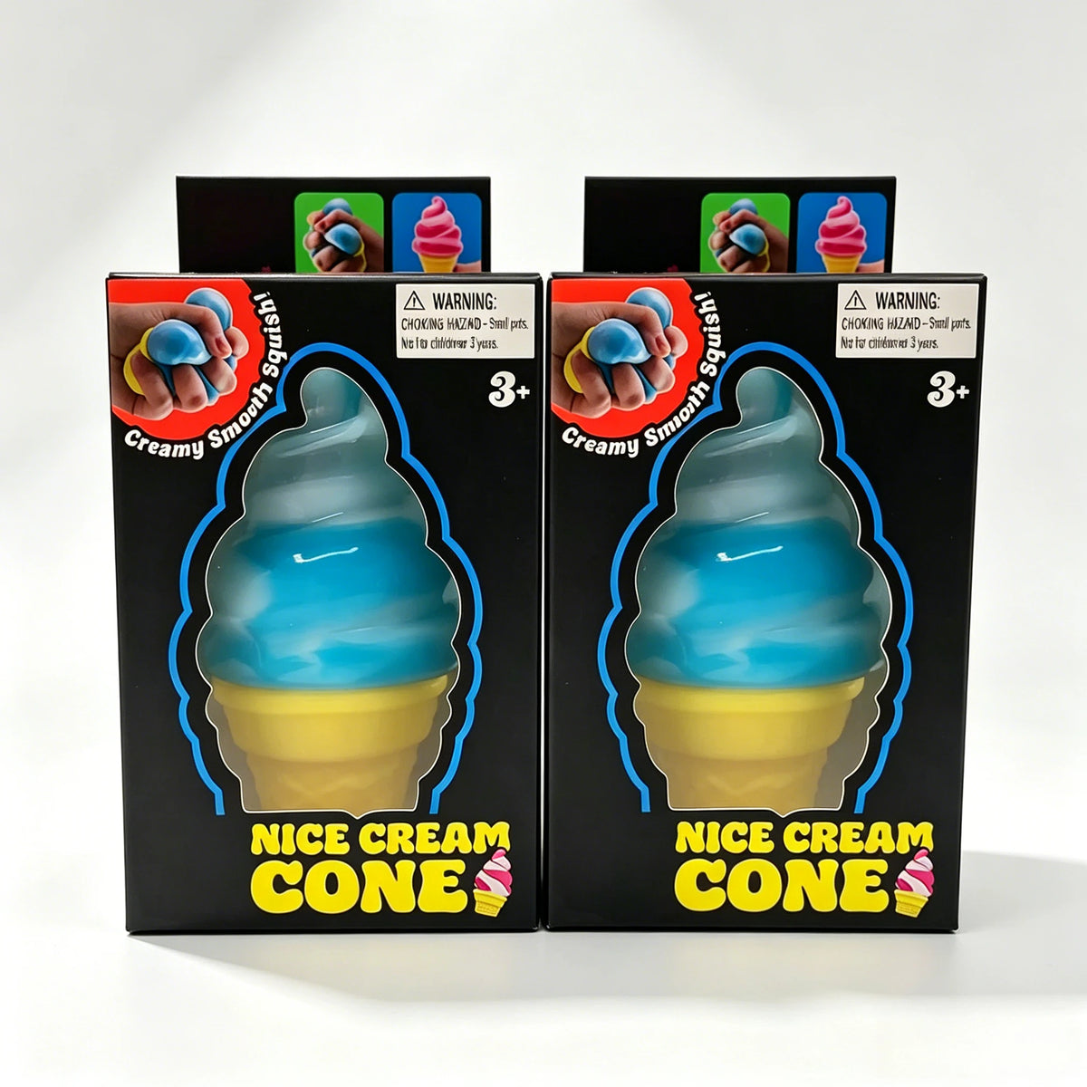Ice Cream Stress-relieving Ball with ZERO Calories!!!  Reduces Anxiety, Releases Stress, Tactile Sensory Tool for adults and children