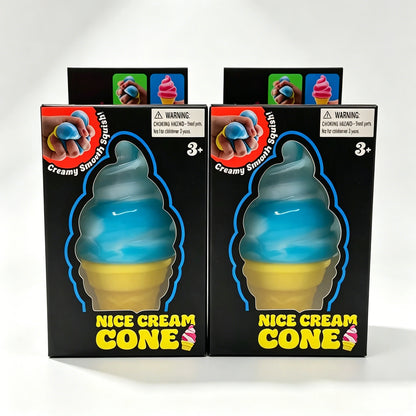 Ice Cream Stress-relieving Ball with ZERO Calories!!!  Reduces Anxiety, Releases Stress, Tactile Sensory Tool for adults and children
