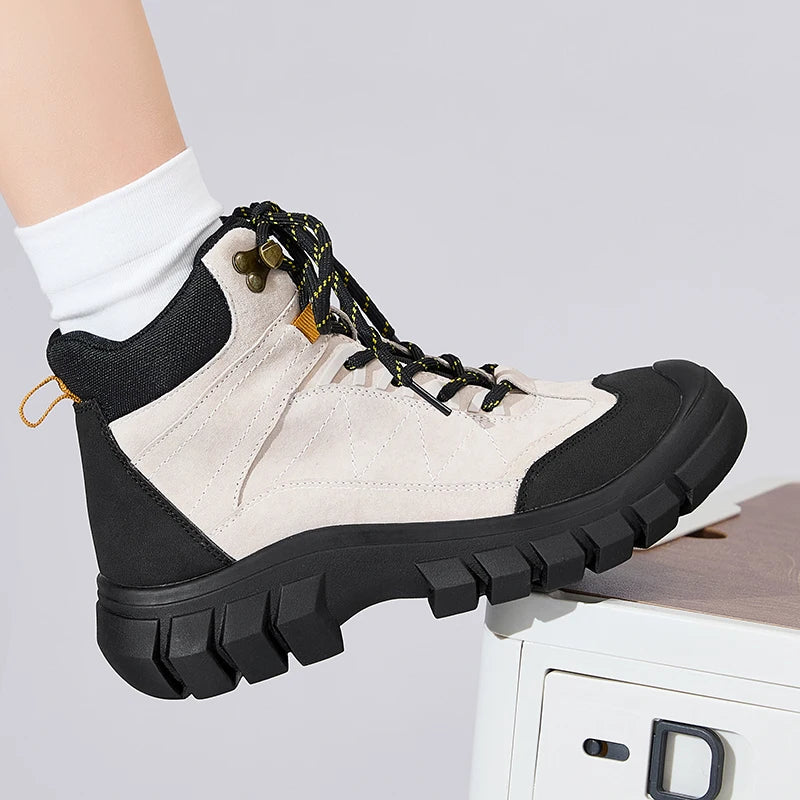 Women's Short Outdoor Work and Hiking Boots