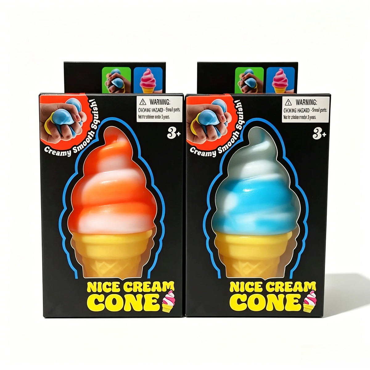 Ice Cream Stress-relieving Ball with ZERO Calories!!!  Reduces Anxiety, Releases Stress, Tactile Sensory Tool for adults and children