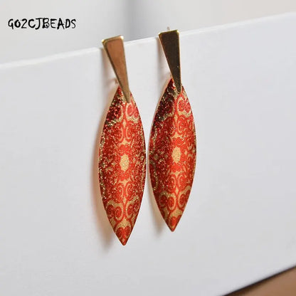 Bohemian Alloy Earrings Metal Tassel Ethnic Style Earrings
