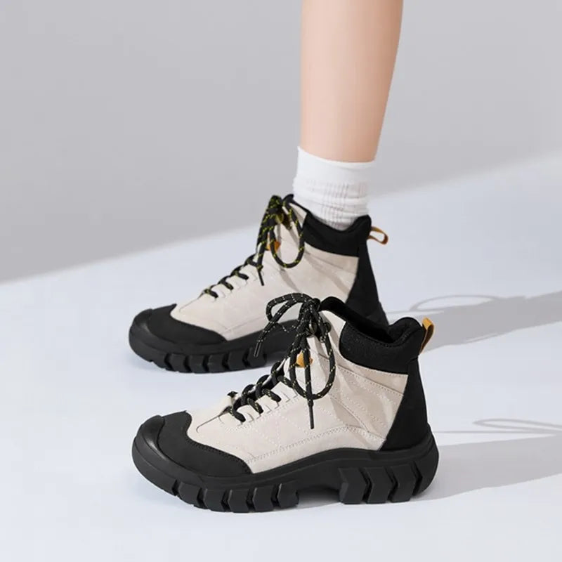Women's Short Outdoor Work and Hiking Boots