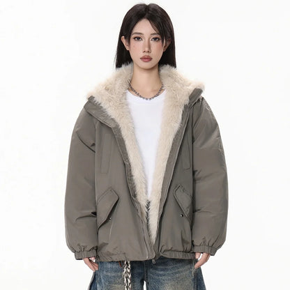 Lightweight Down Puffer Jacket with Pockets and  Luxury Padding for Warmth. Also comes in Black