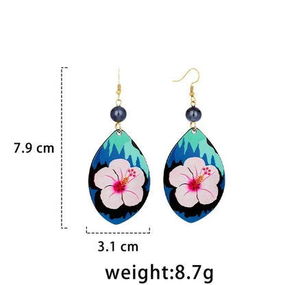 Hawaiian Polynesian Plumeria Flower Earrings. 53 variations