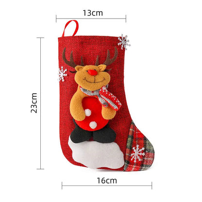 Christmas Hanging Canvas Stockings
