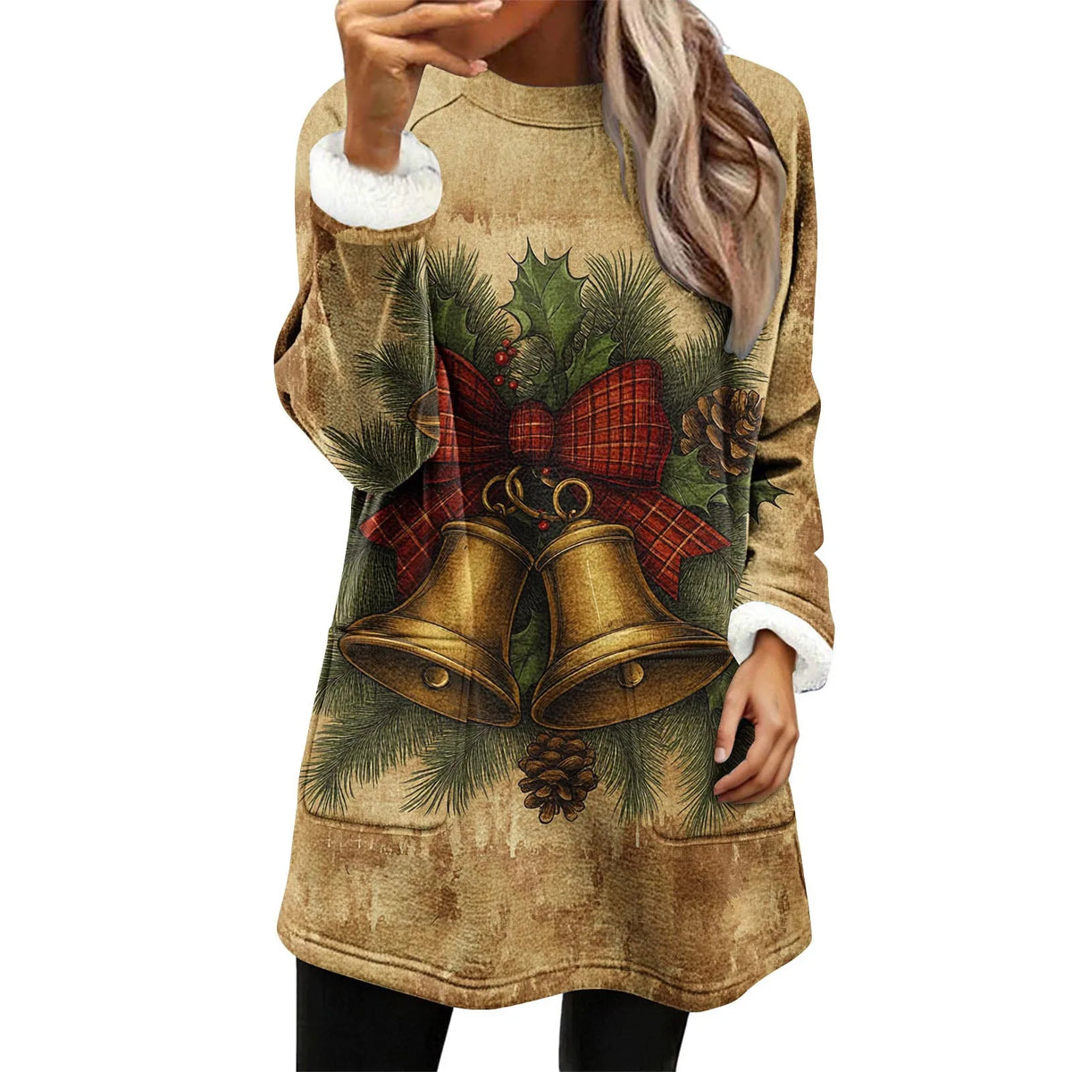 Casual Fleece Sweatshirts Women 15 prints or solids to choose from, with Pockets