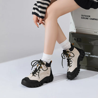 Women's Short Outdoor Work and Hiking Boots
