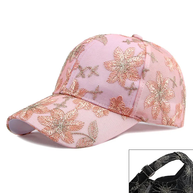 35 Designs of Boho Washed Denim Baseball Caps