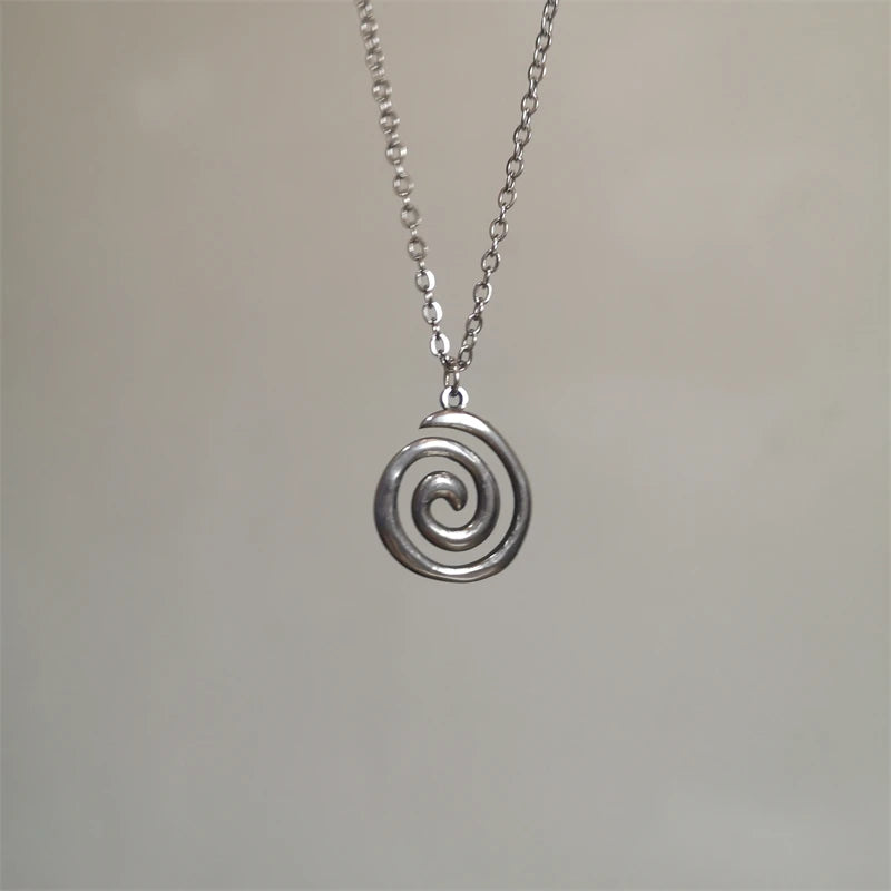 Vintage Spiral Vortex Pendant  Other designs available