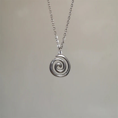Vintage Spiral Vortex Pendant  Other designs available