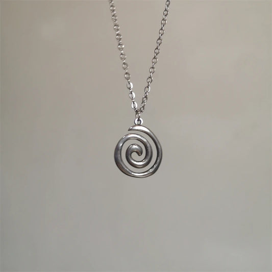 Vintage Spiral Vortex Pendant  Other designs available