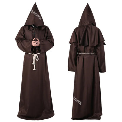 Medieval Monk Robes, Wizard Costumes, Priest Costumes