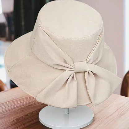 Panama Bow Knot Bucket Hat In 6 Colors