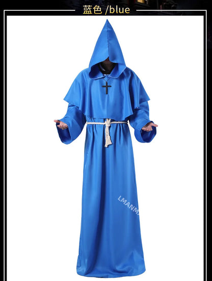 Medieval Monk Robes, Wizard Costumes, Priest Costumes