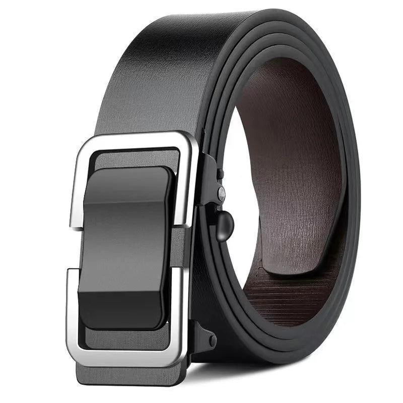 Plus sizes to 51 inches (130 cm). Hidden Headphone Jack, Quality Belts of Genuine Luxury Leather in Brown and Black