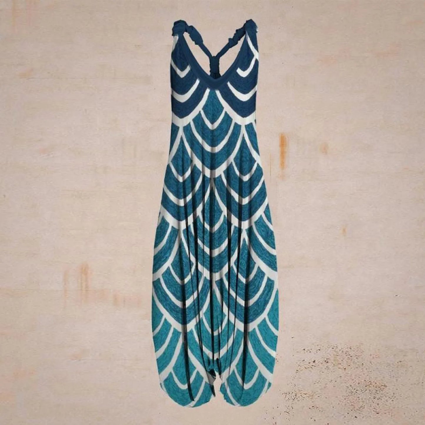 Small to 5XL Sleeveless Jumpsuit Loose Casual Several patterns to choose from