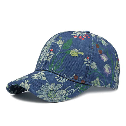 35 Designs of Boho Washed Denim Baseball Caps