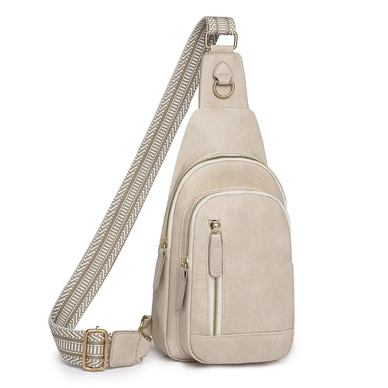 High Quality Sling Bag PU Leather Crossbody