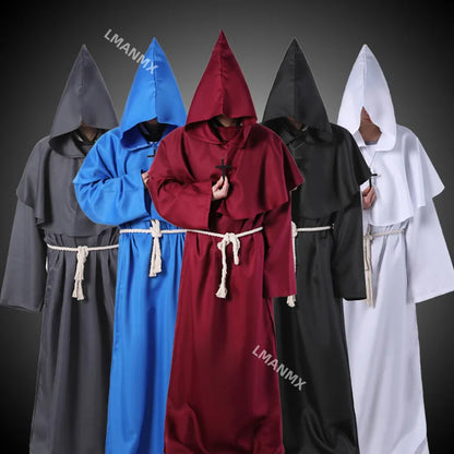 Medieval Monk Robes, Wizard Costumes, Priest Costumes