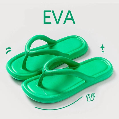 Bouncey sole flipflops in an assortment of colors