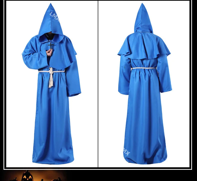 Medieval Monk Robes, Wizard Costumes, Priest Costumes