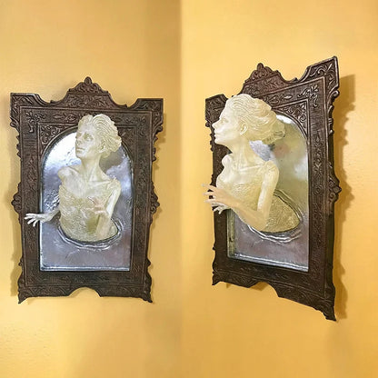 Glowing Gothic Resin Devil's Hand Wall Decoration: Also Ghosts in The Mirror