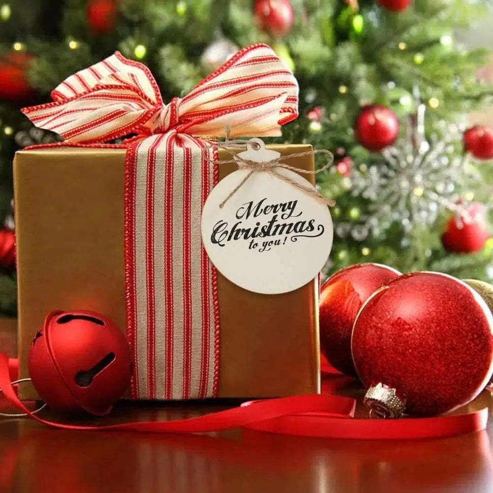 DIY Wooden Christmas Ornaments to Paint, Blank Wood Cutouts