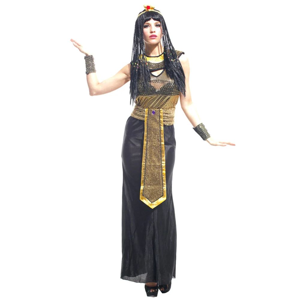 Halloween Ancient Egypt Egyptian Cleopatra Cosplay Costume