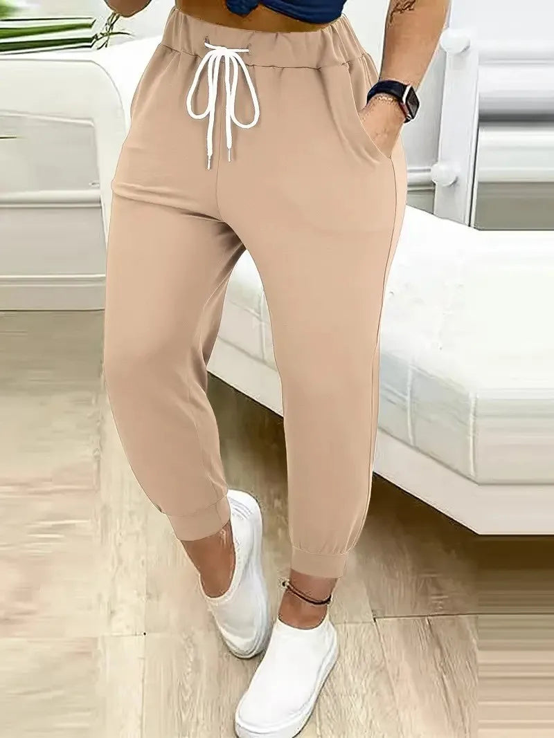 Plus size to 5XL pocket sweat pants in Many colors
