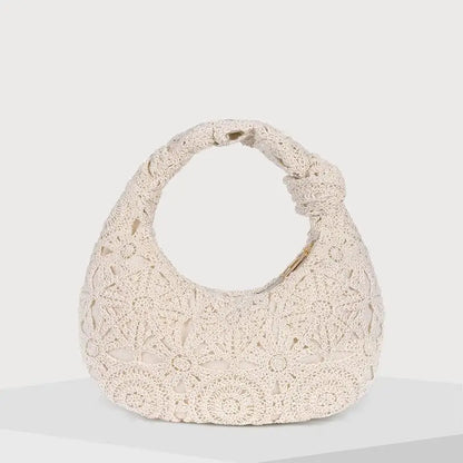 Boho Wicker Bag, Premium Tote Size, Handmade Woven