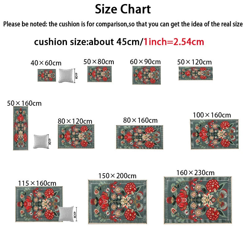 Crystal Velvet Carpet with a dotted PVC backing for non-slip is a great Boho addition to any room