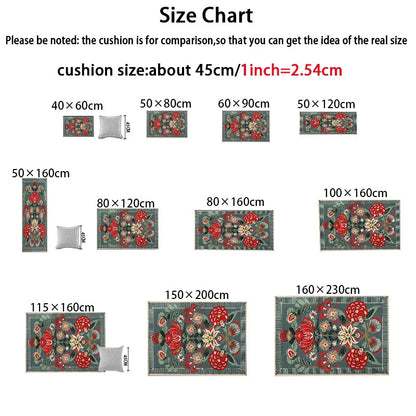 Crystal Velvet Carpet with a dotted PVC backing for non-slip is a great Boho addition to any room