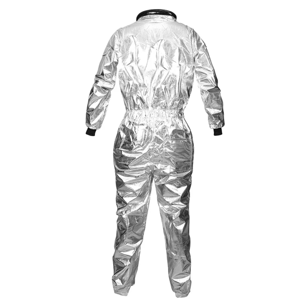 Adult and Children Astronaut Costumes, Couples Spaceman Cosplay Space Suit, Halloween Family Party Dress Up