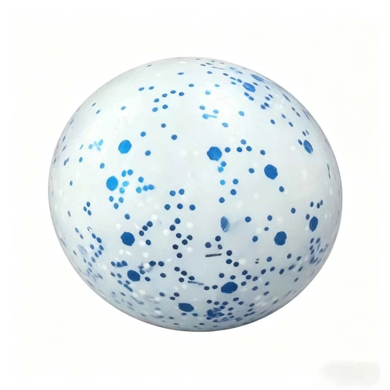 Needoh Snow Ball Crunch Squishy Fidget, Sensory Toy, Anxiety Relief Stress Ball