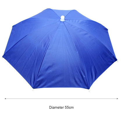 Portable Rain/UV Blocker for ballgames, fishing, and rain. Umbrella Hat