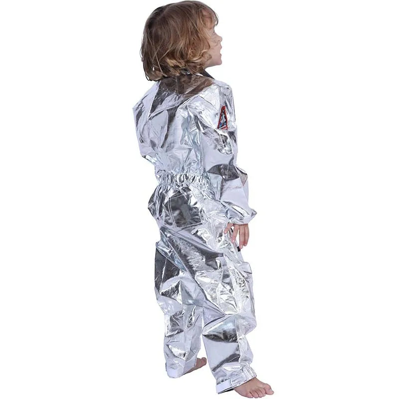 Adult and Children Astronaut Costumes, Couples Spaceman Cosplay Space Suit, Halloween Family Party Dress Up