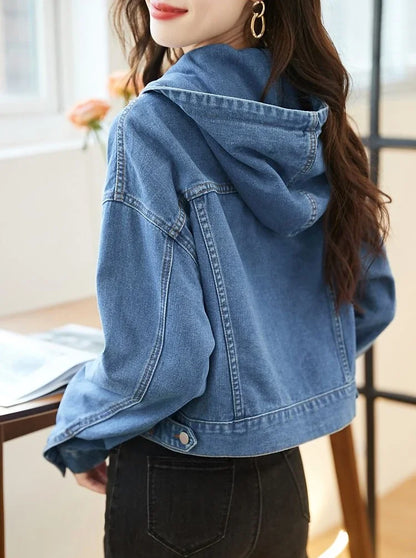 Short Hooded, Small Sizes, Denim Jackets
